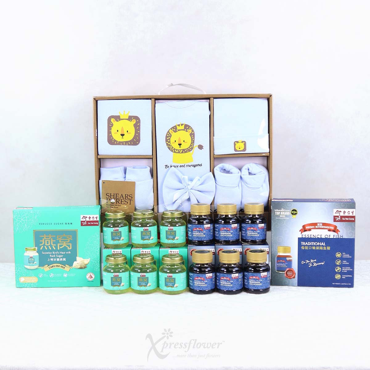 NB2522 Gentle Strength New Born Baby Hamper 1b