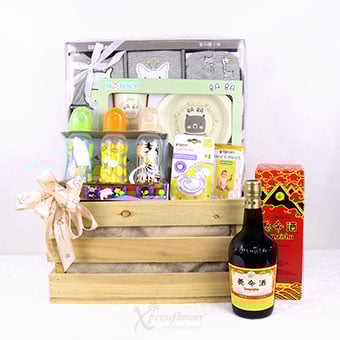 Comfort Crate (New Born Baby Hamper)
