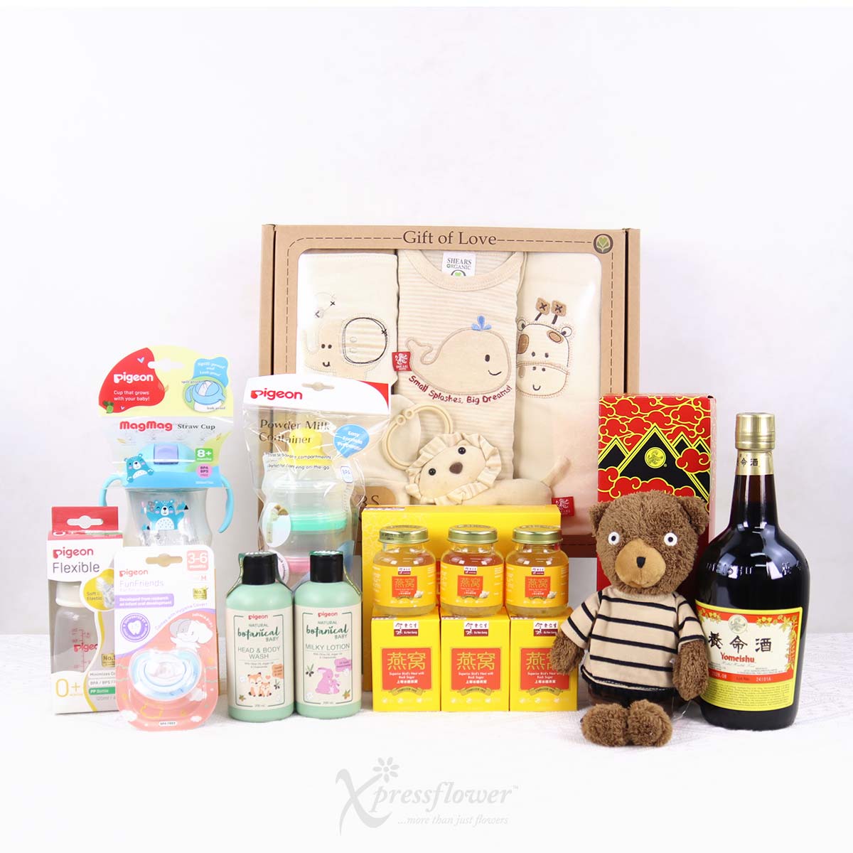 NB2527 Cuddle Comfort New Born Baby Hamper 1b