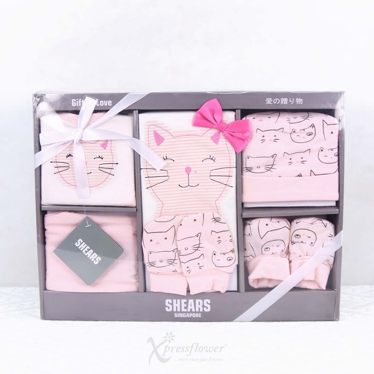 NB2536 Blush Baby New Born Baby Hamper 1b