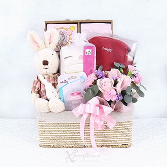 Snuggly Bunny (New Born Baby Hamper)