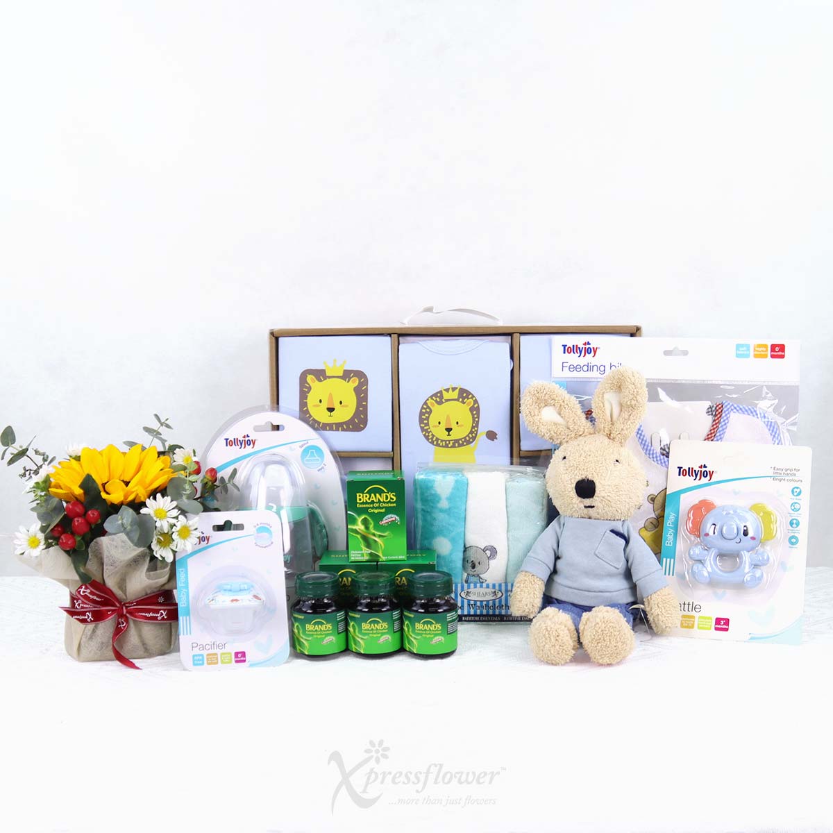 NB2539 Bright Beginnings New Born Baby Hamper 1b