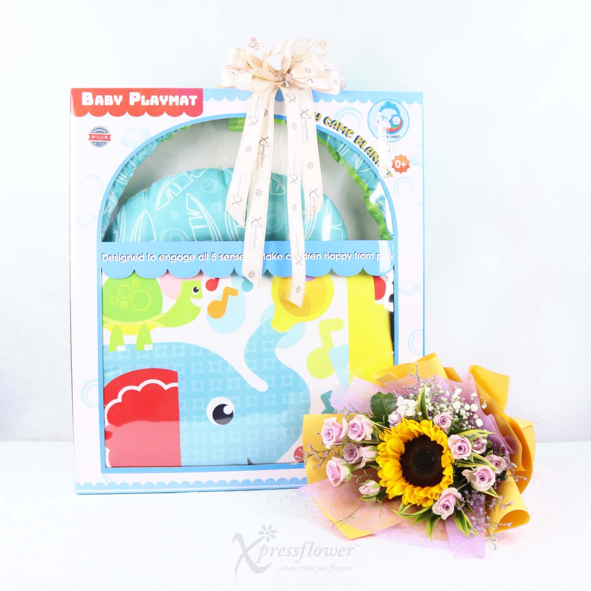 NB2546 Playful Bloom New Born Baby Hamper 1b