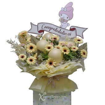 SNCS2303 Shimmering Compliment Congratulatory Stand
