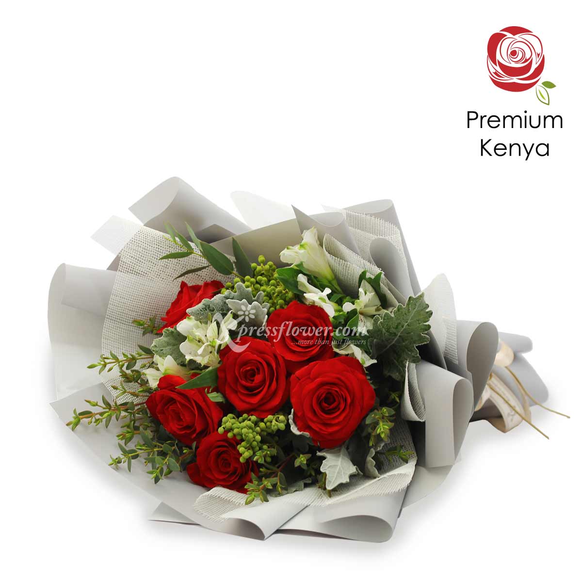 UD2002 Decadent Kisses Udders with Flowers