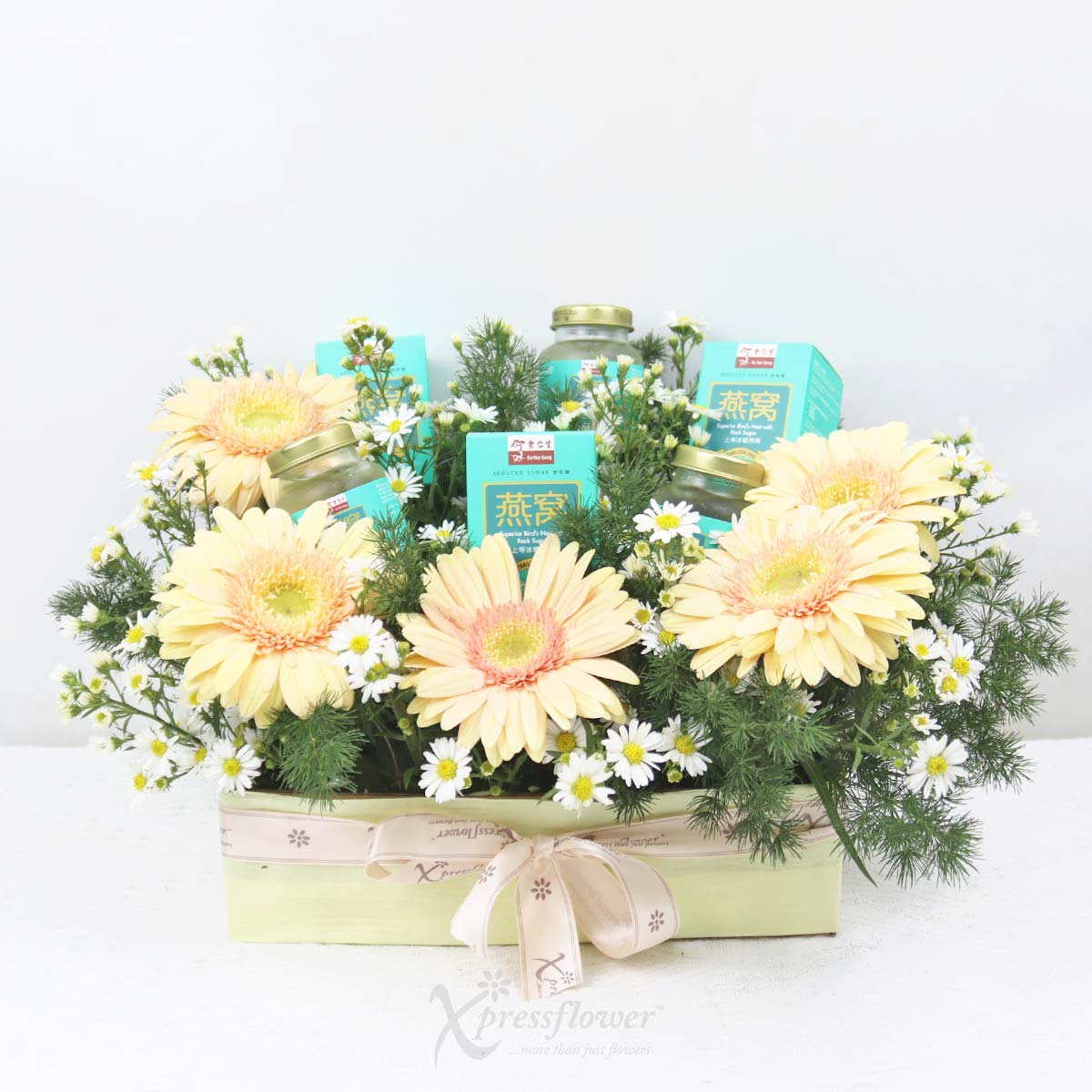 Revive & Refresh (Gerberas with EYS Bird's Nest)