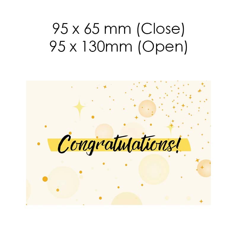 Congratulations (Yellow)
