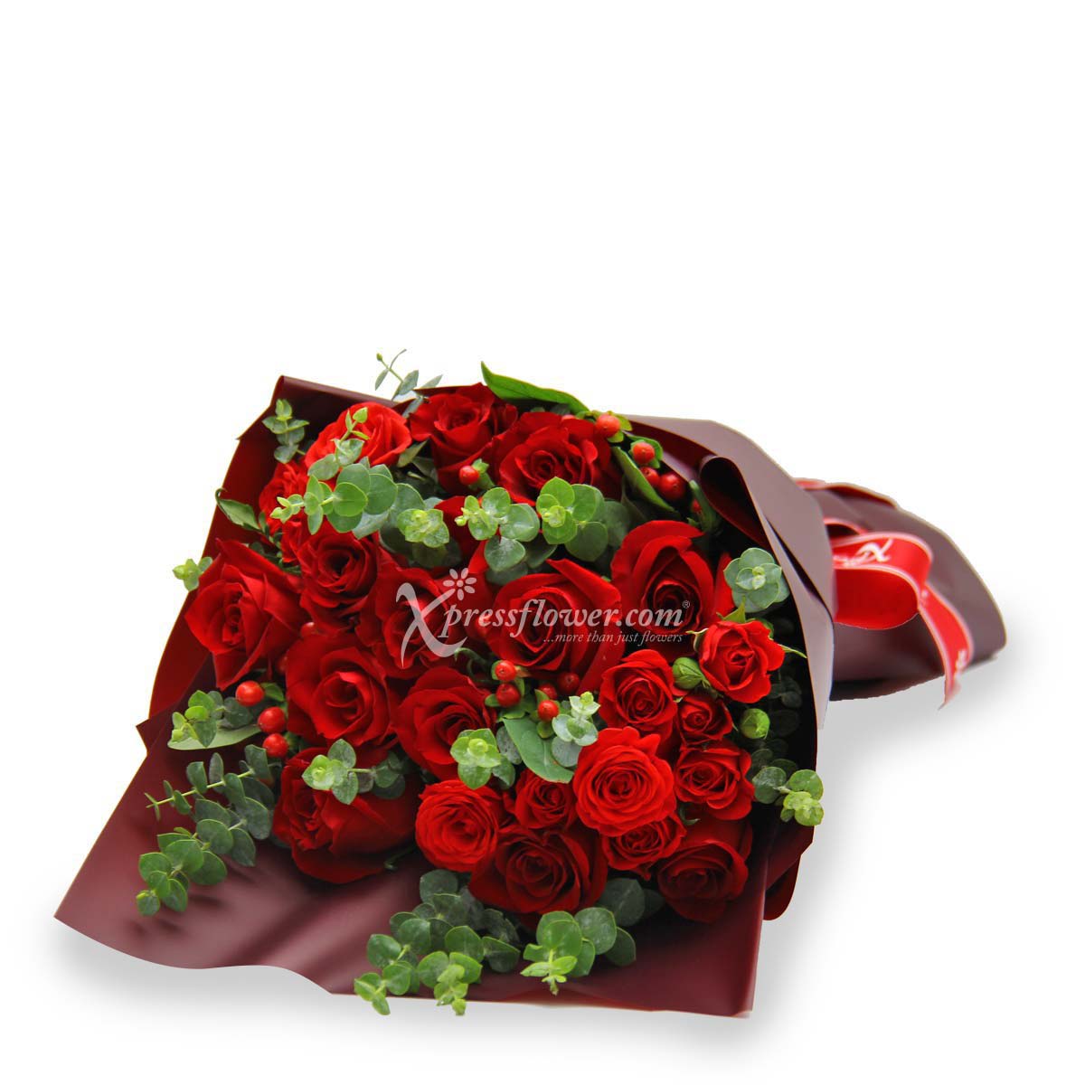 ASC1901 fiery scorpio 12 red roses 1b