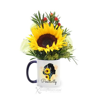 Flourish In Strength (1 Sunflower)