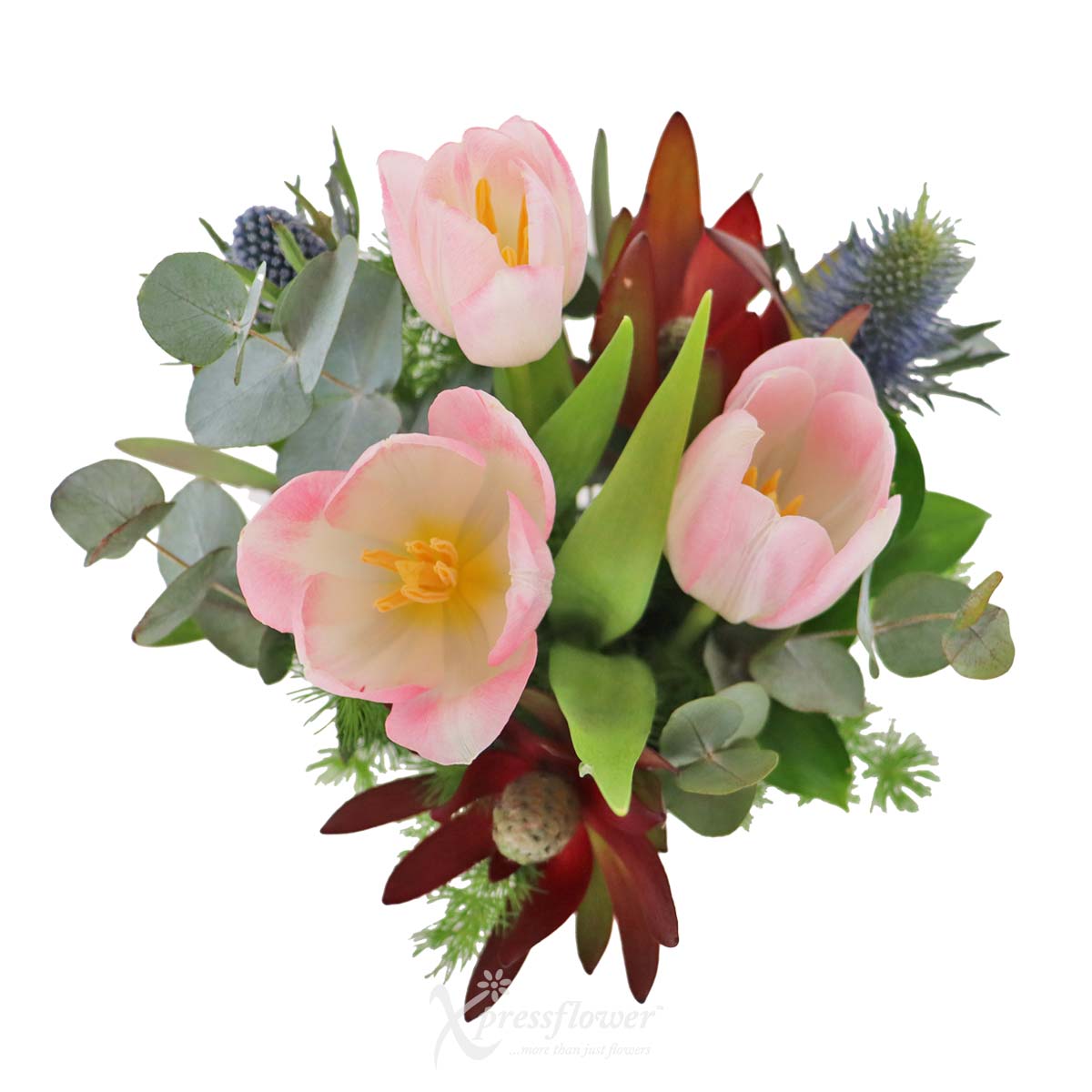 SNMG2312_Aries Florals 3 Pink Tulips with My Melody Personalised Mug Aries 1b