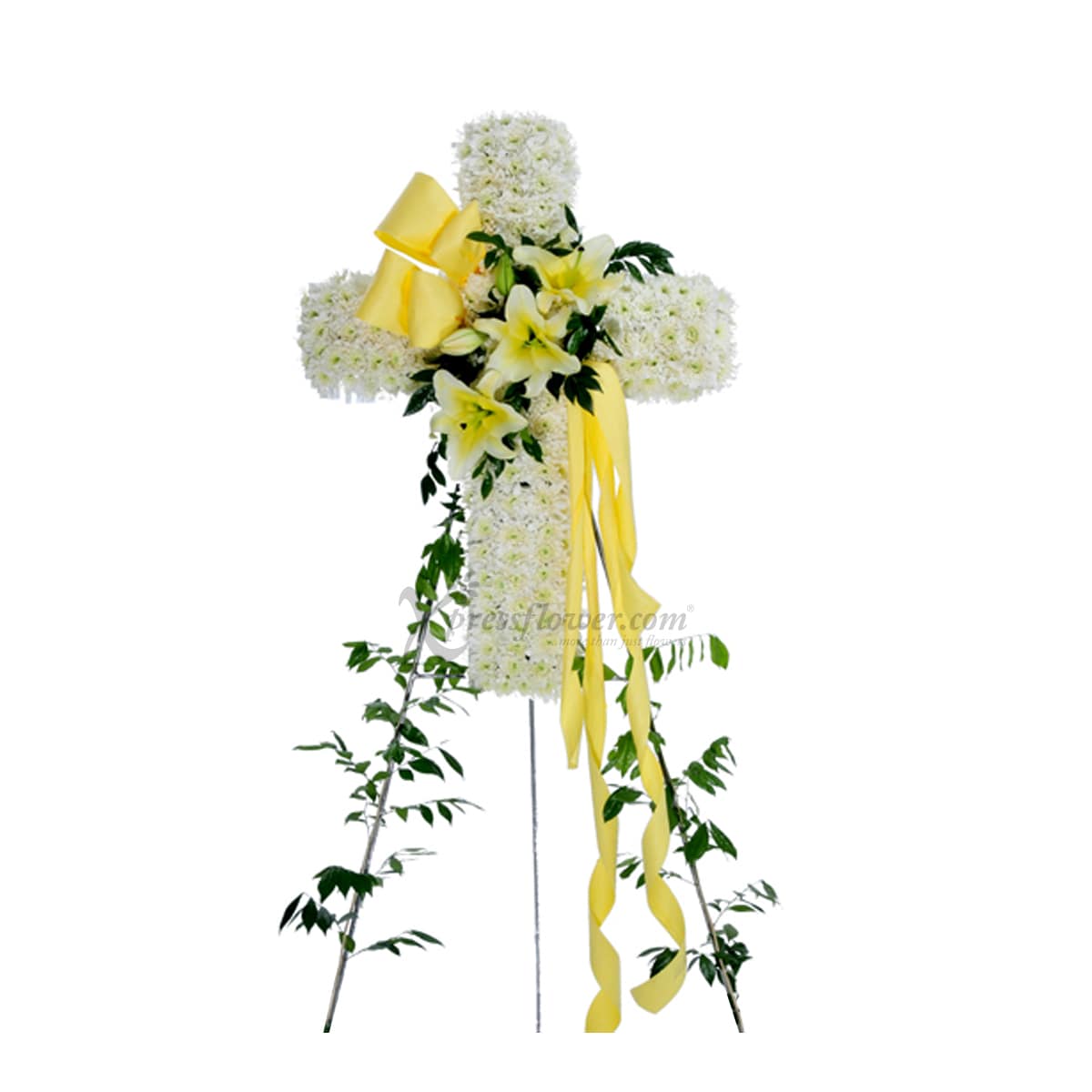 Beautiful Tribute (Funeral Condolence Flower Wreath)