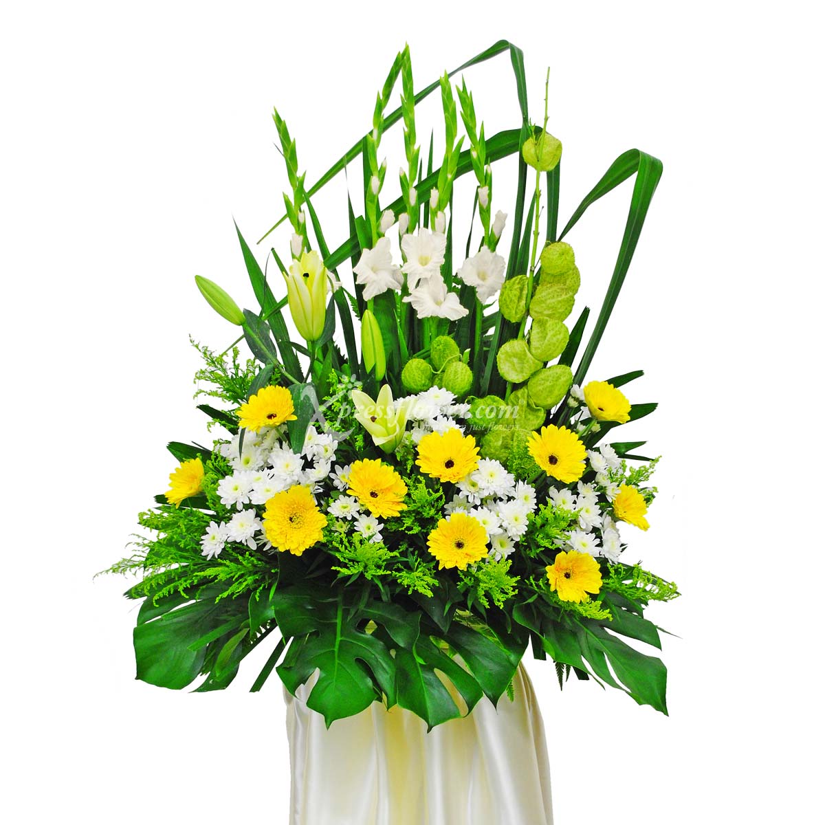 Be At Peace (Funeral Condolence Flower Wreath)