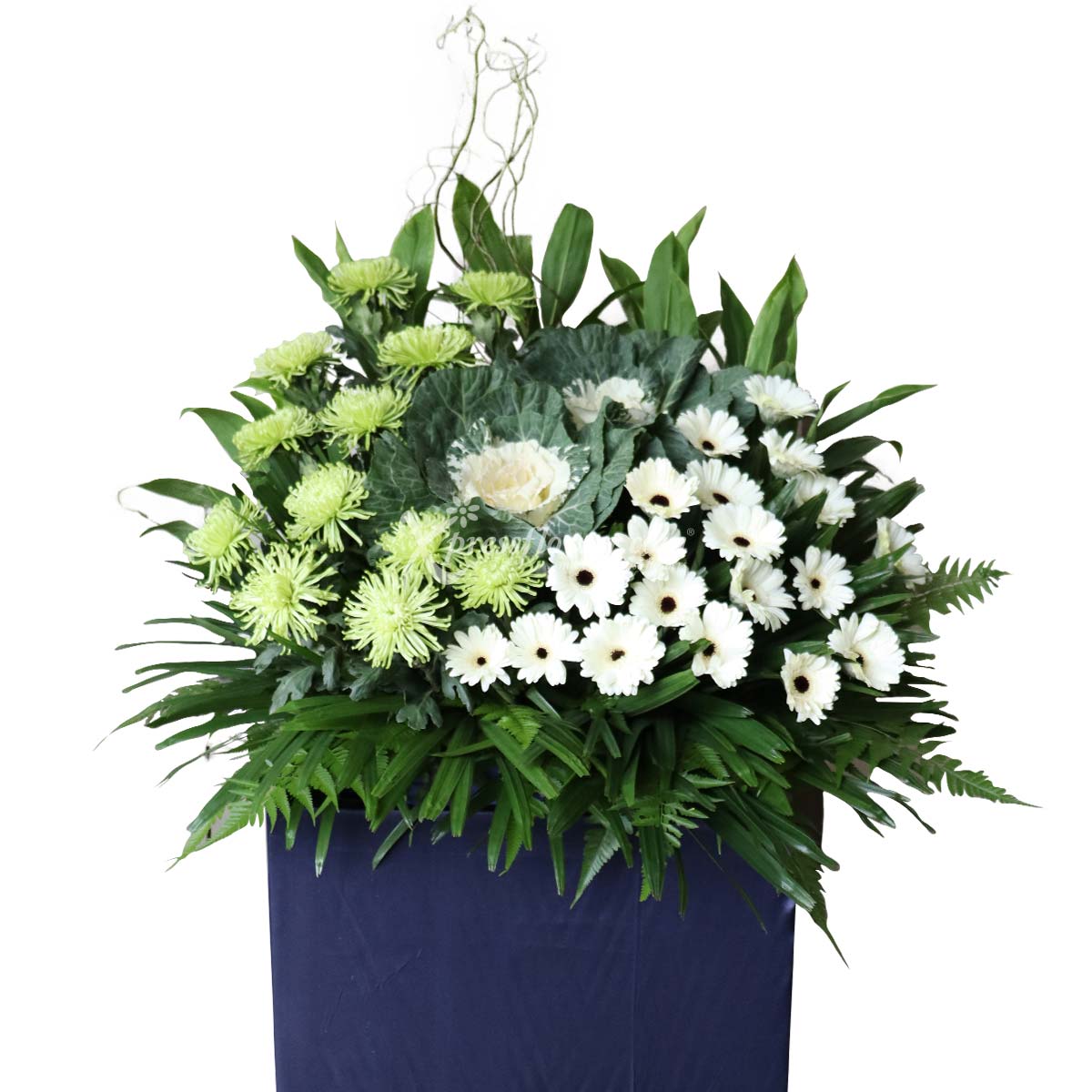 Longing Peace (Funeral Condolence Flower Wreath)