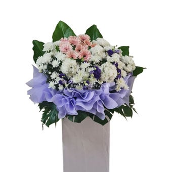 Cherished Memories (Funeral Condolence Flowers)