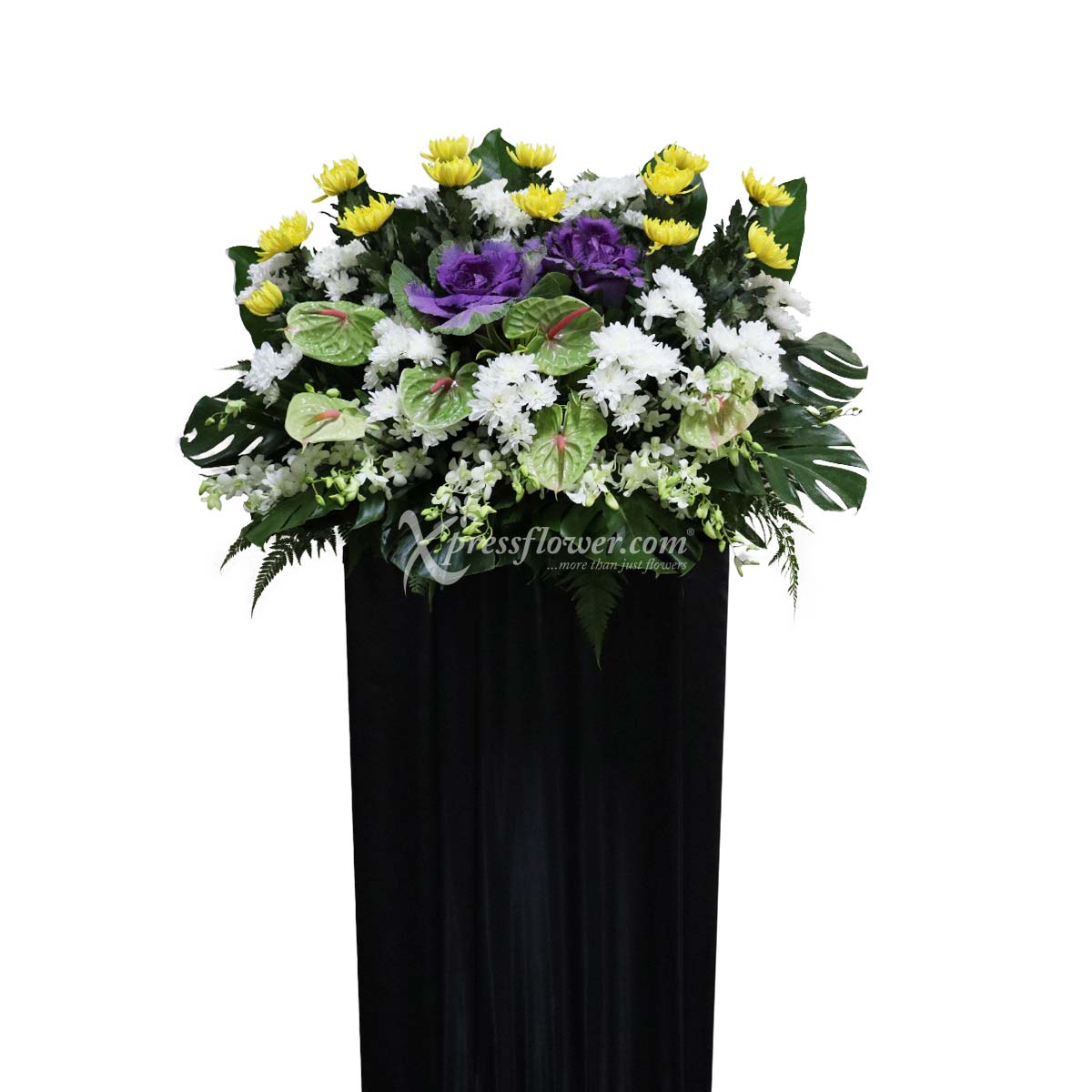 WSC2226 Last Departure (Funeral Condolence Flowers) 1b