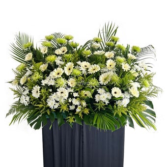 Tranquil Tribute (Funeral Condolence Flowers)