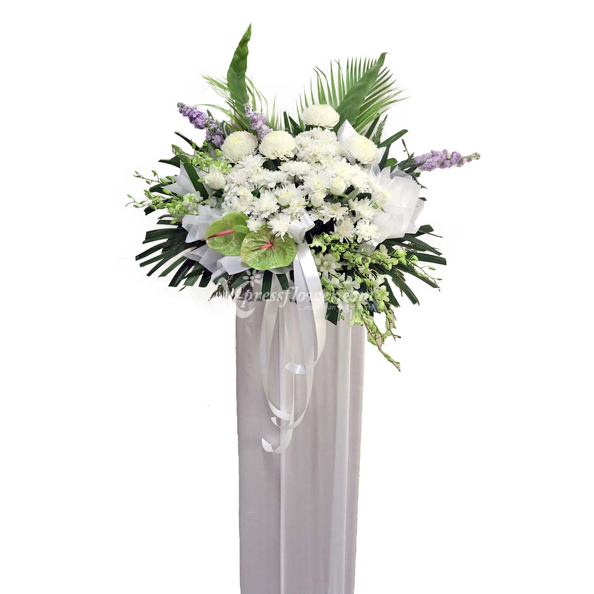 WSC2307 Serene Solace (Funeral Condolence Flowers) 1b
