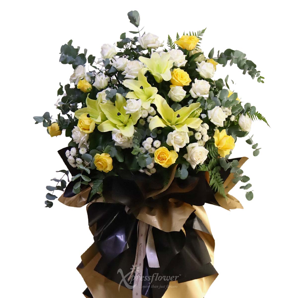 WSC2507 Eternal Respect Funeral Condolence Flower Stand 1b