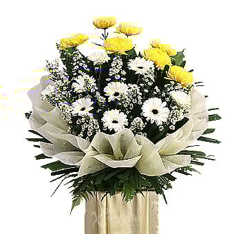 Final Blessing (Funeral Condolence Flower Stand)