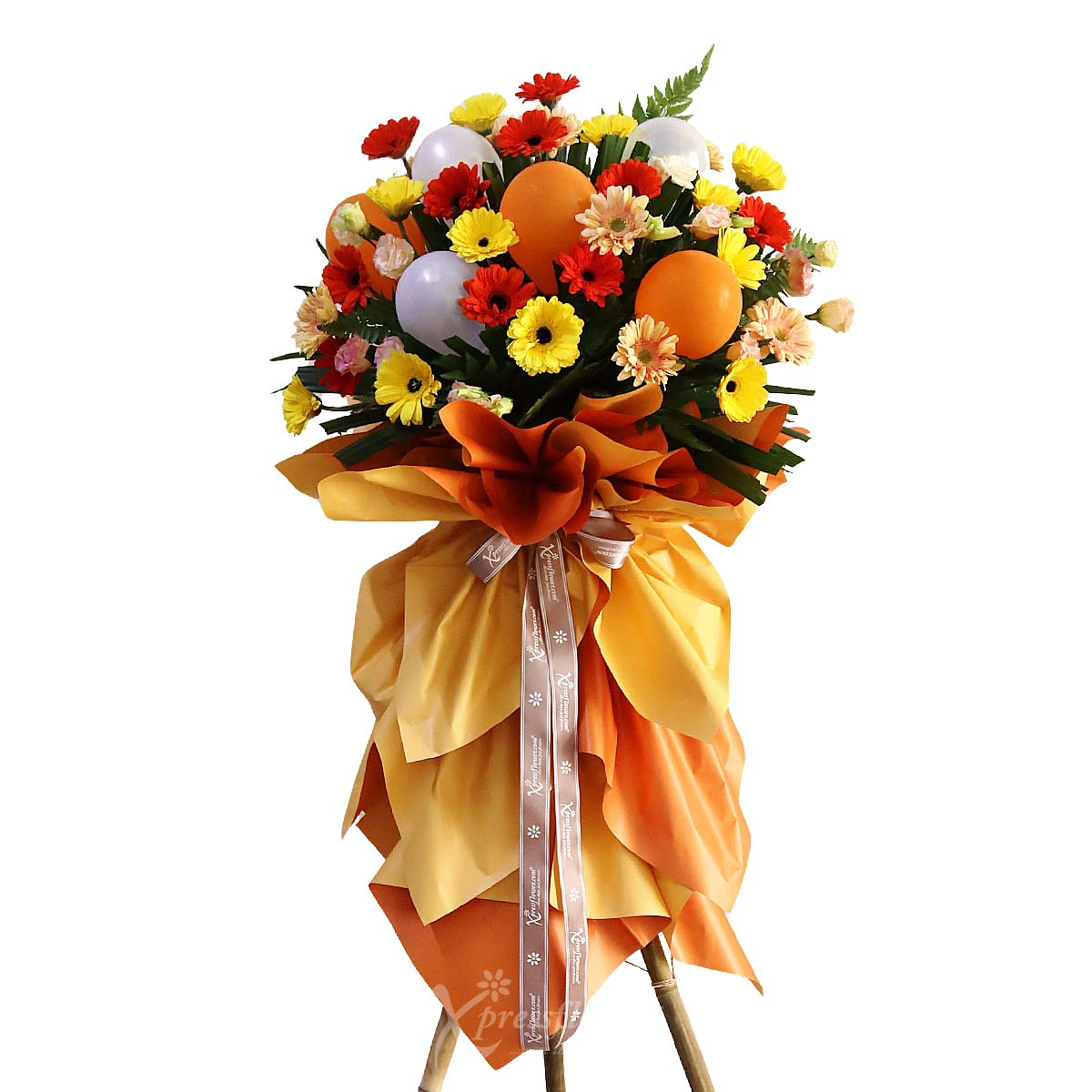 CS2502 Sunlit Grace Tall Grand Opening Congratulatory Stand 1b