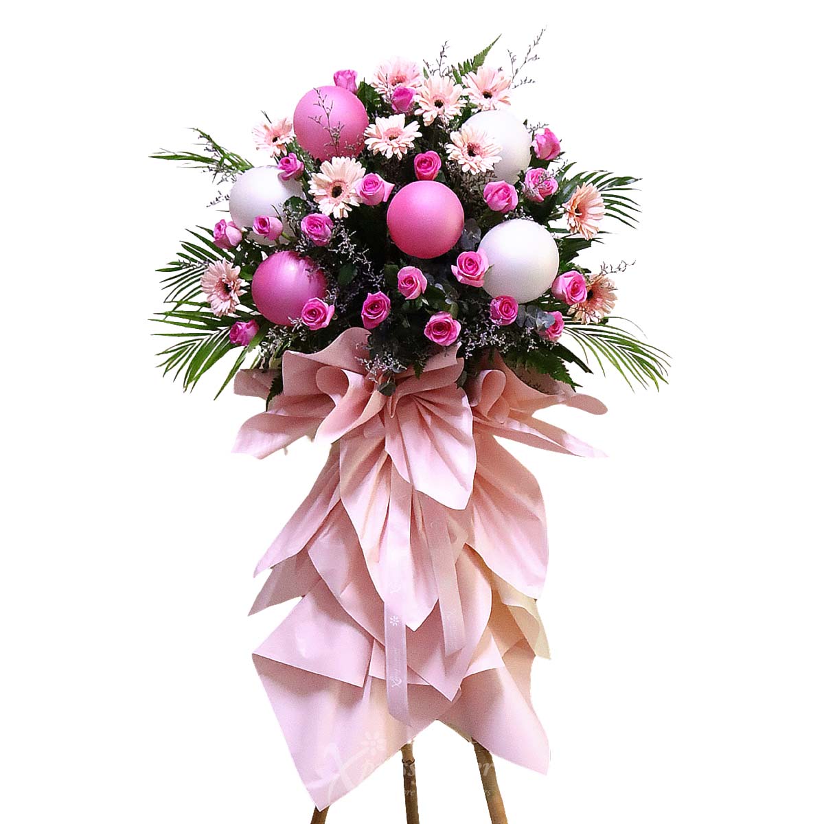 CS2503 Rosé Glory Tall Grand Opening Congratulatory Stand 1b