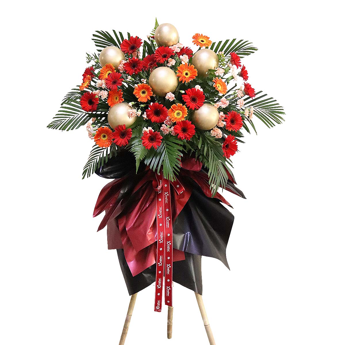 CS2508 Fiery Charm Tall Grand Opening Congratulatory Stand 1b