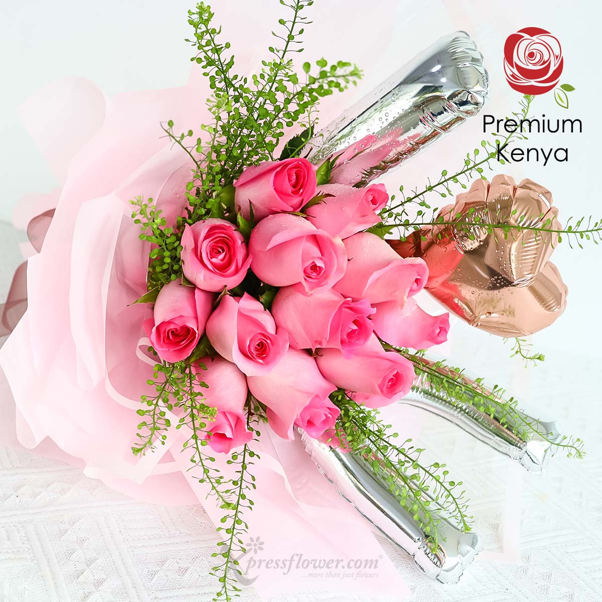 BQ2253_Blooms-Boudoir-(12-Dark-Pink-Roses-with-“I-Heart-U”-Foil-Balloon1c