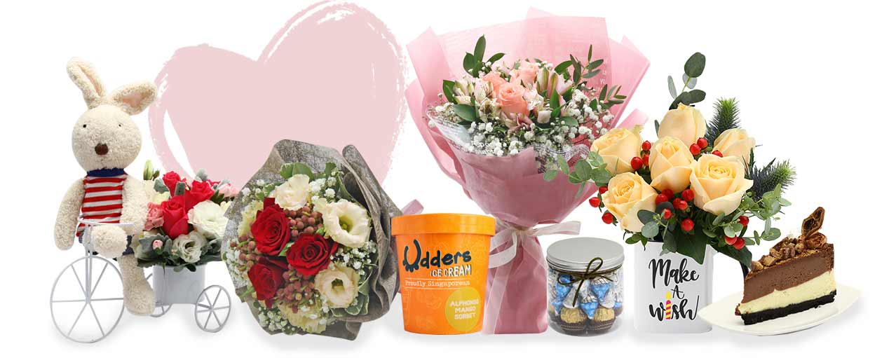 Flowers with Sweet Treats