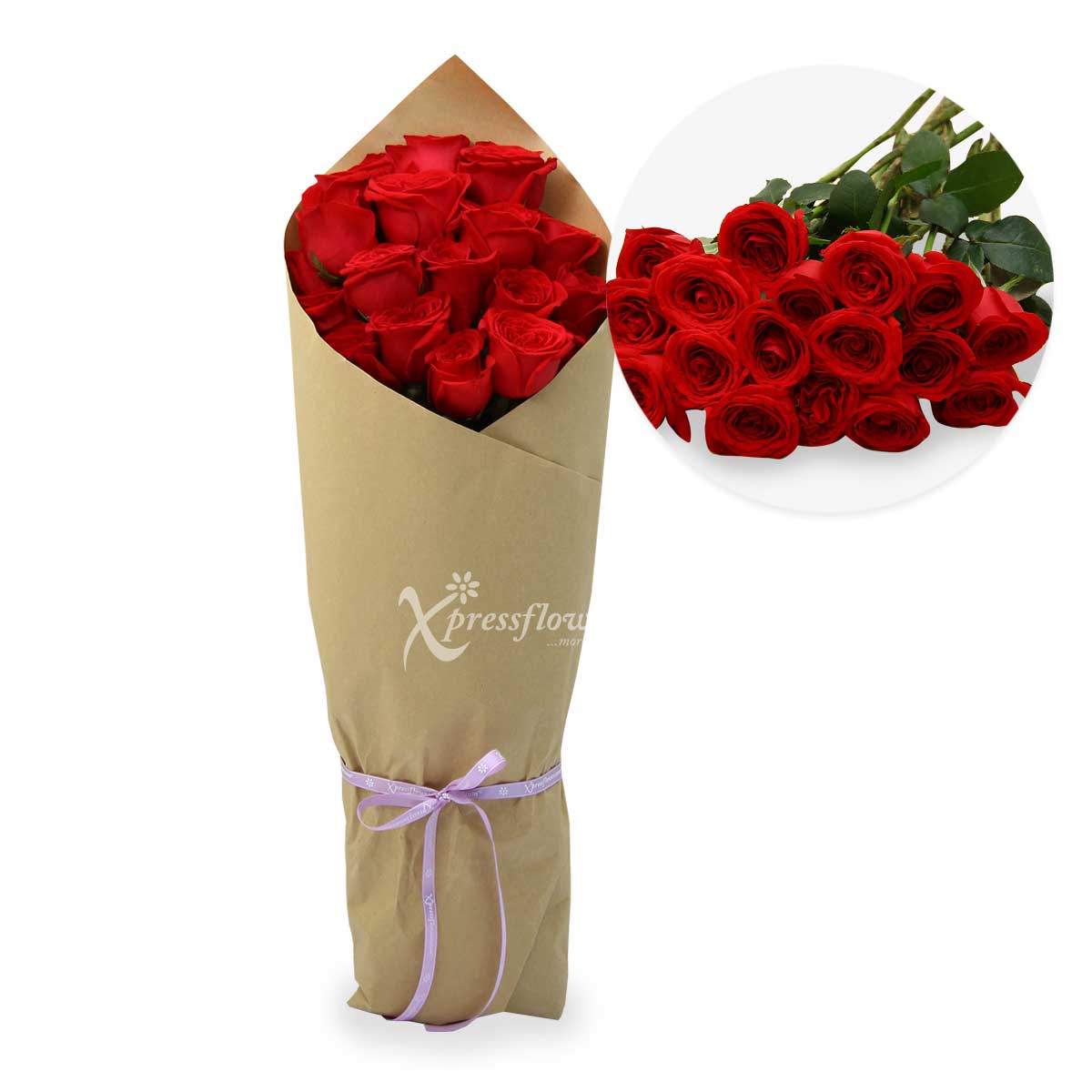 18 Loose Stalks Roses