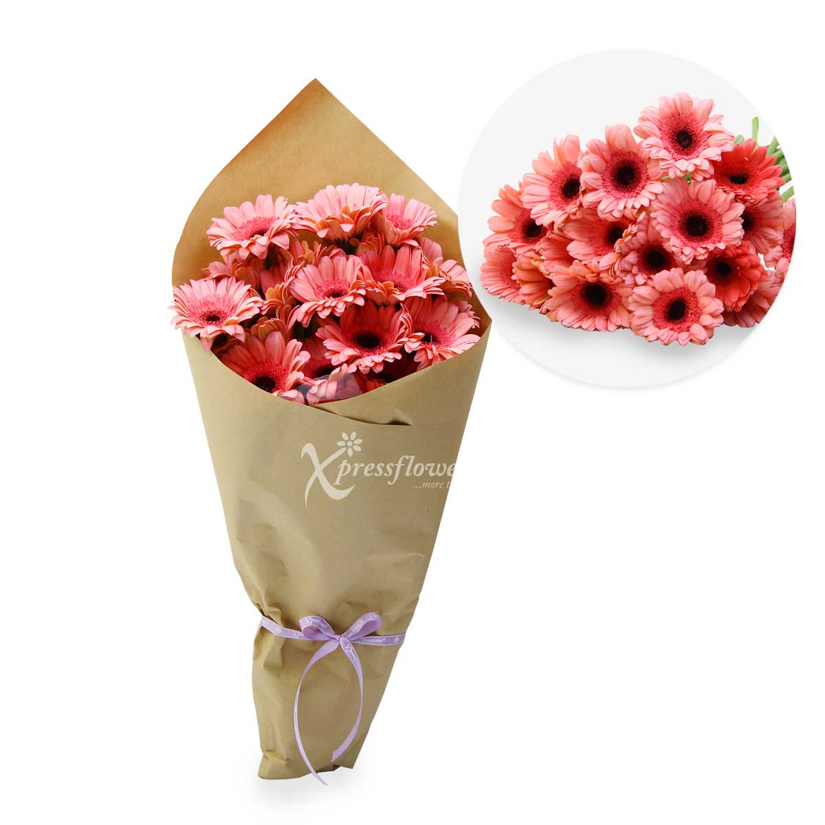 24 Loose Stalks Gerbera