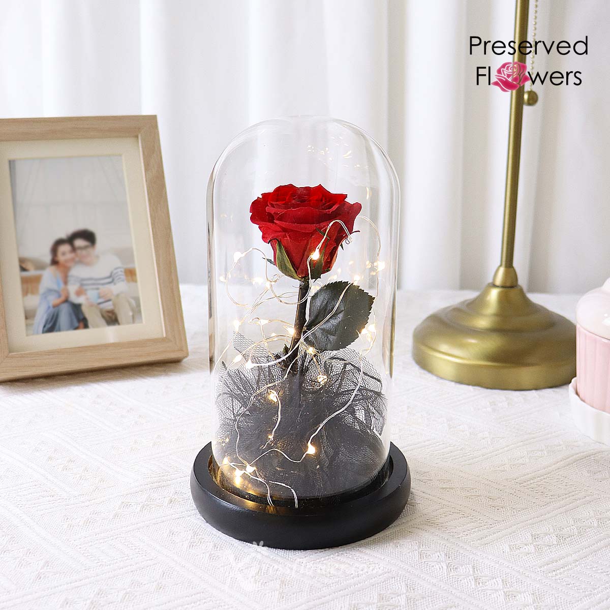 PR2302 Glamourous Rose (Preserved Flowers) 3a