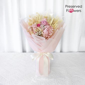 Pink Brilliance (Preserved Flowers)