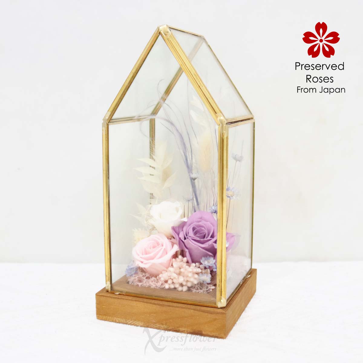 Pastel Retreat (Preserved Roses & Flowers)