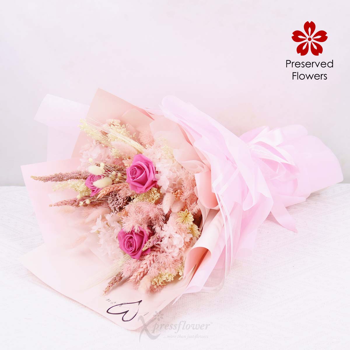 PR2561 Timeless Blush Preserved Flowers 1b