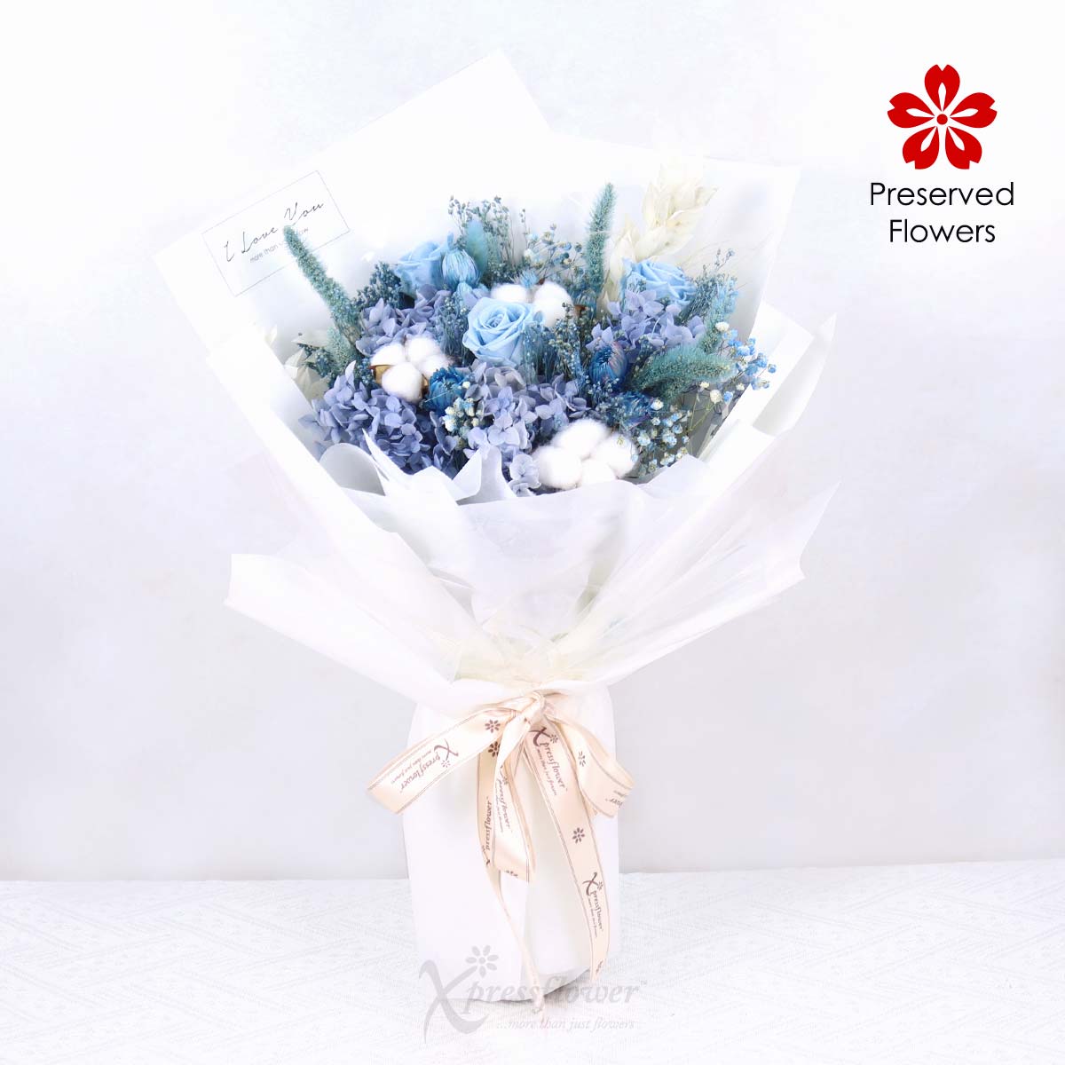 Sapphire Eternity (Preserved Flowers)