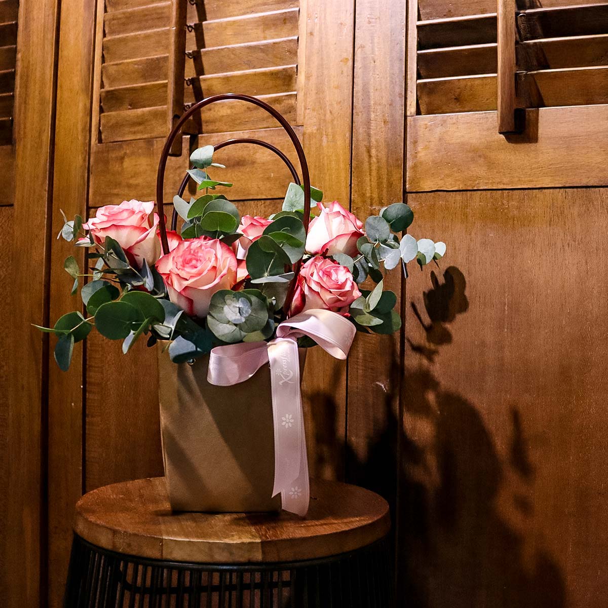 ar2234 glowing ingrid 6 2 toned pink roses new 3a