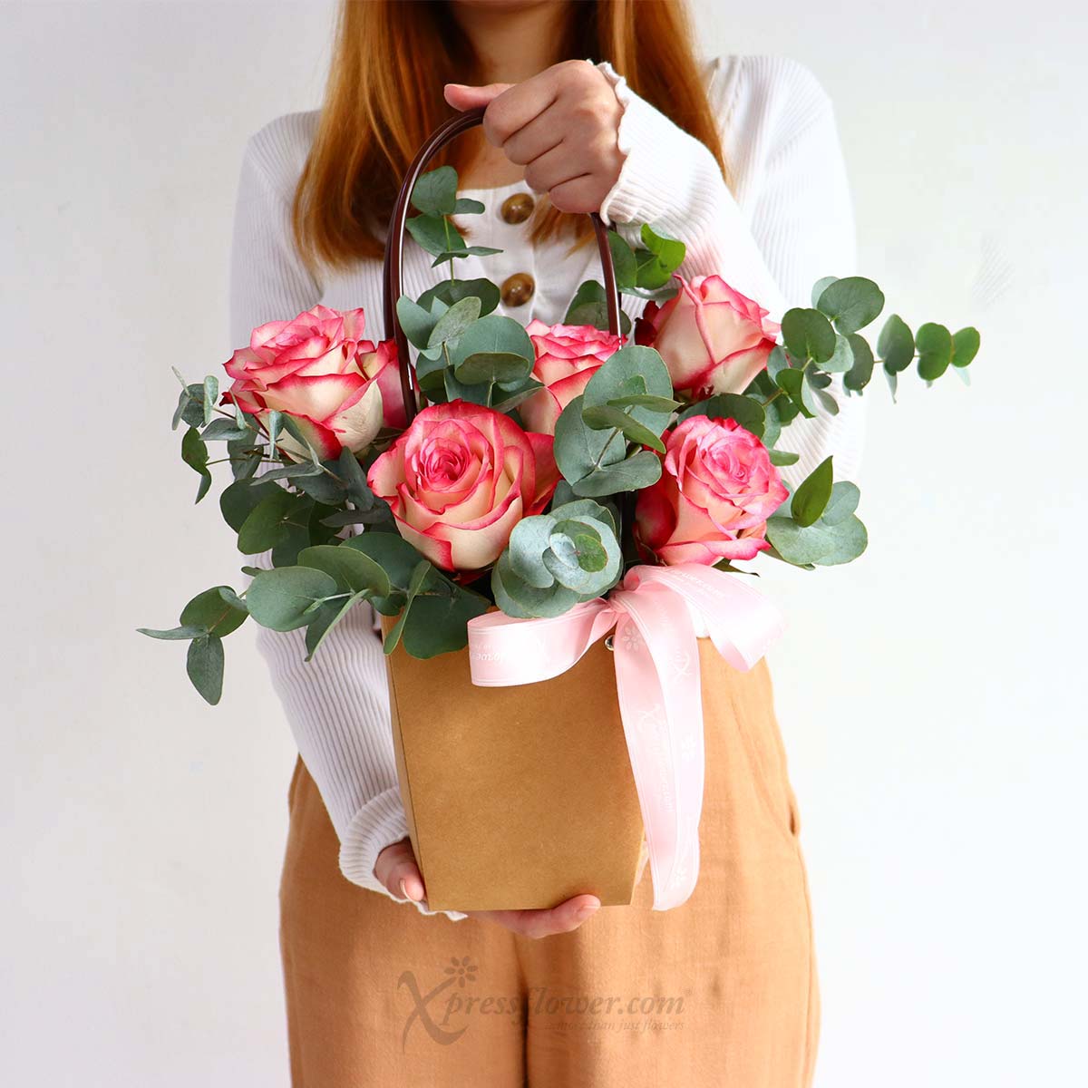 ar2234 glowing ingrid 6 2 toned pink roses new 3c