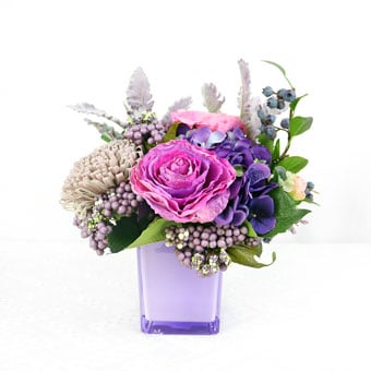 Purple Flora (Artificial Flowers)