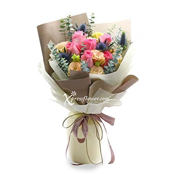 Wildest Dream (6 Dark Pink Roses)