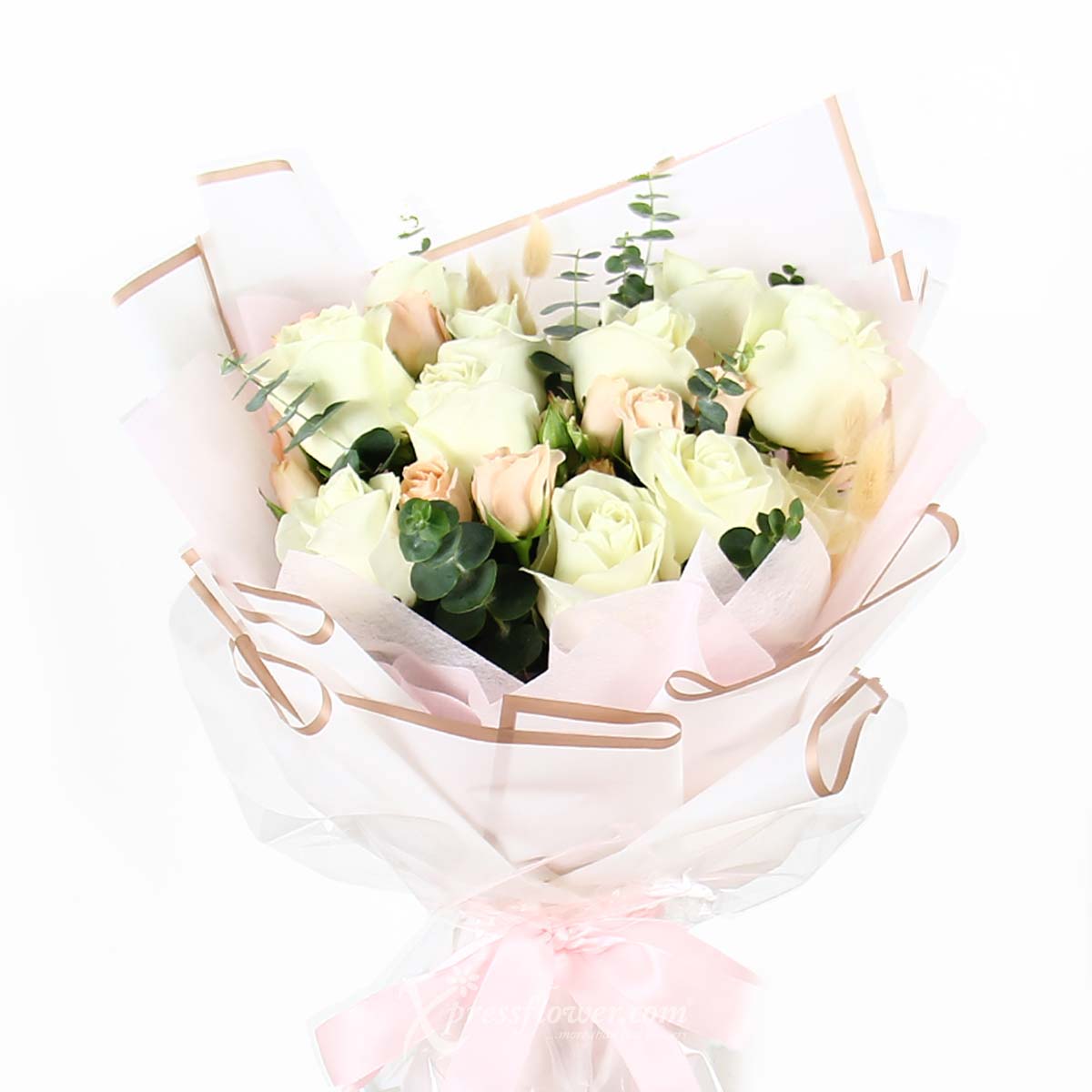 bq2210 pure beginnings 12 white roses 1b
