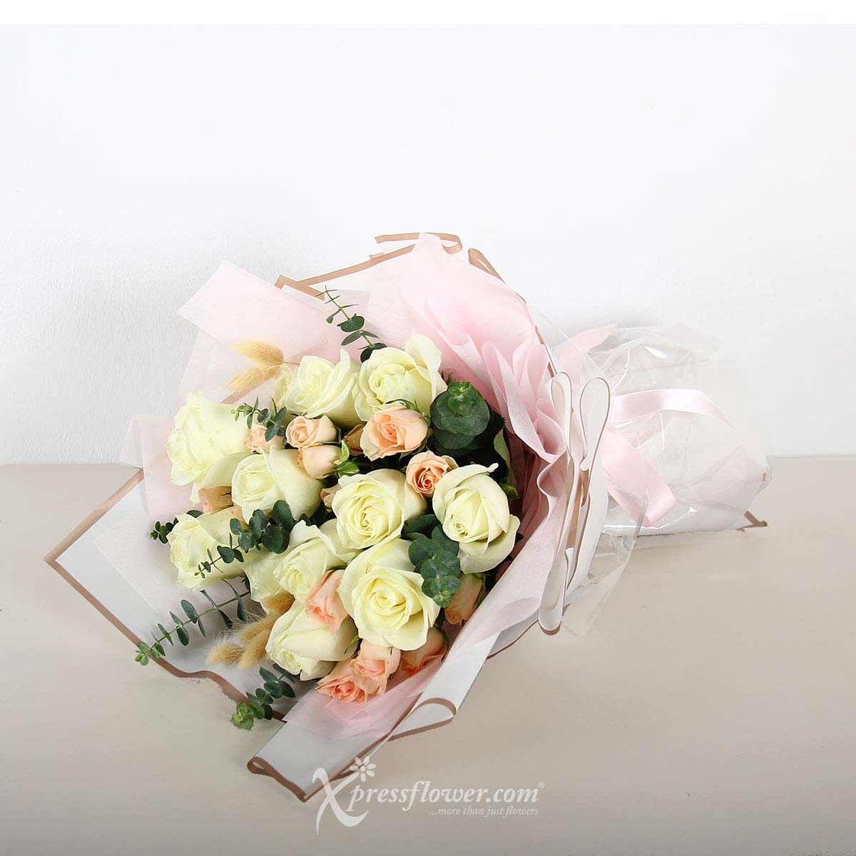 bq2210 pure beginnings 12 white roses 1c