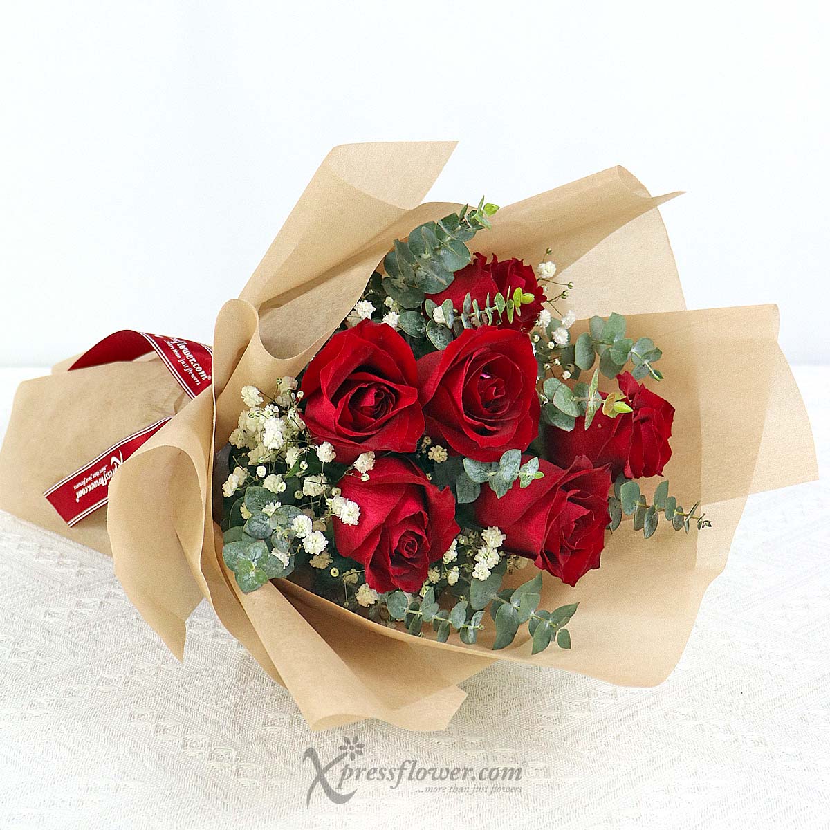 BQ2313 Red Affection (6 Red Roses) 1b