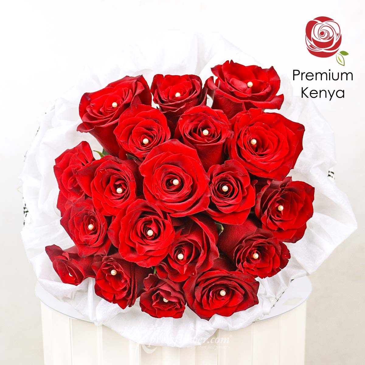 BQ2332 Fiery Desire (19 Red Roses) 1c