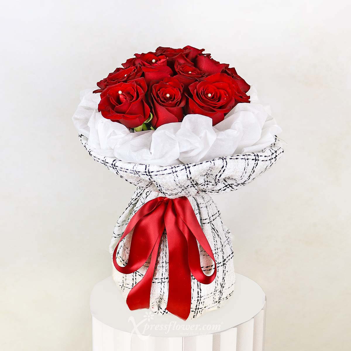 bq2332 fiery desire 19 red roses new 1b