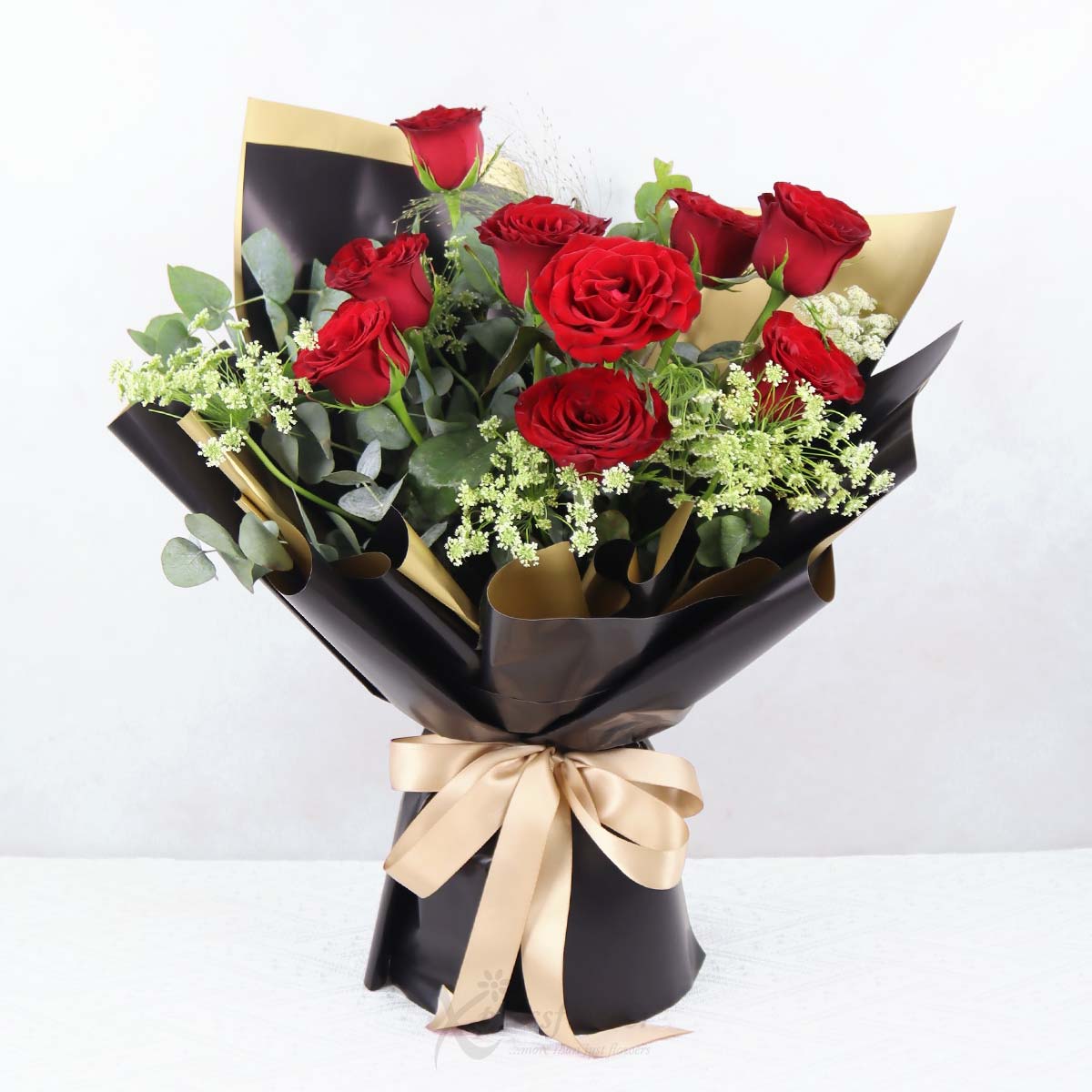 Eternal Flame (9 Red Roses)