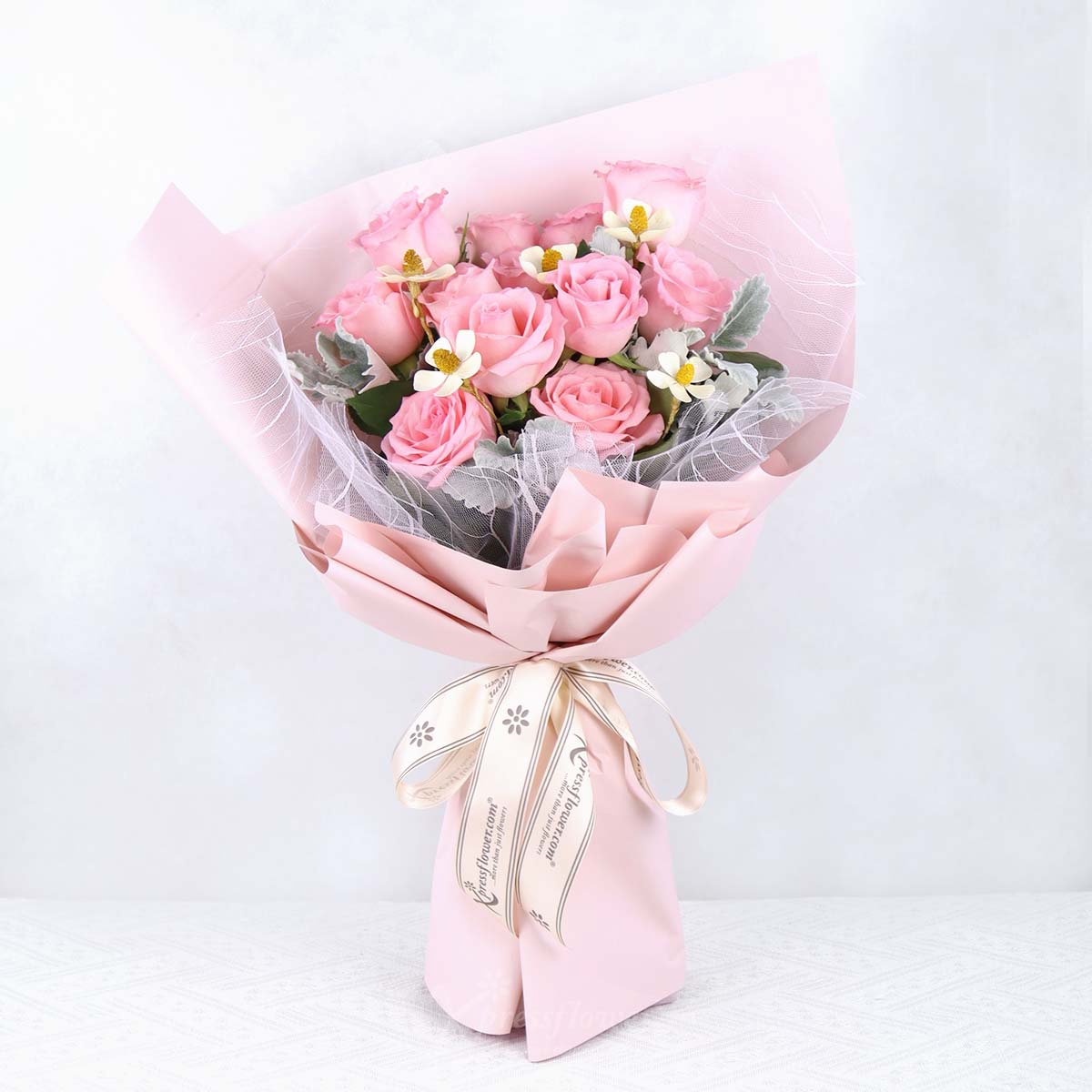 Ever Sweet (12 Pink Roses)