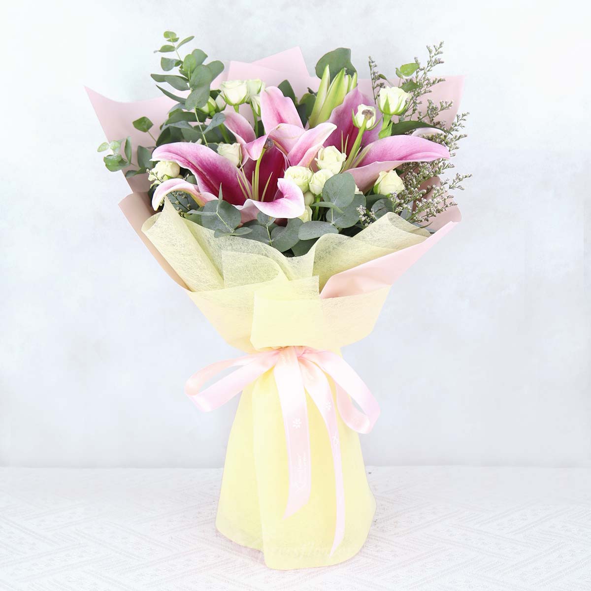 Morning Muse (Pink Lily Sprays)