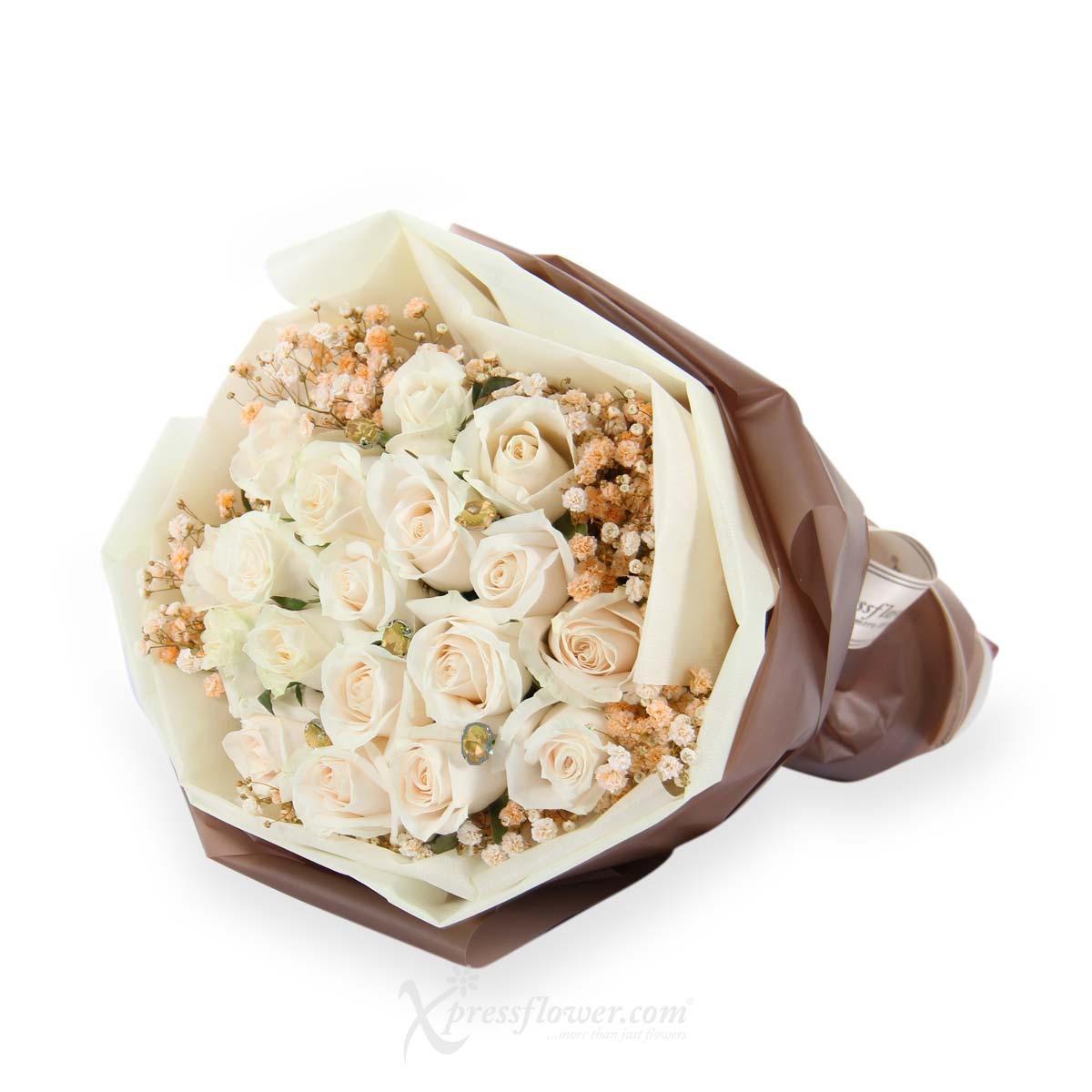 Just Divine (16 Cream Roses)