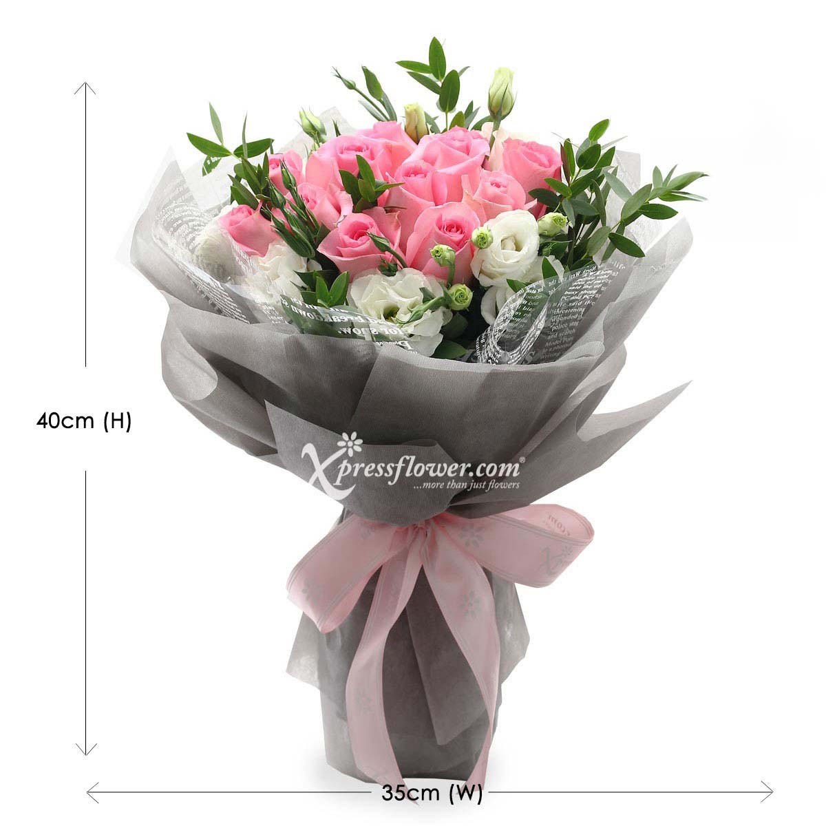 bq1808 deeply in love 12 Dark Pink Roses 1c