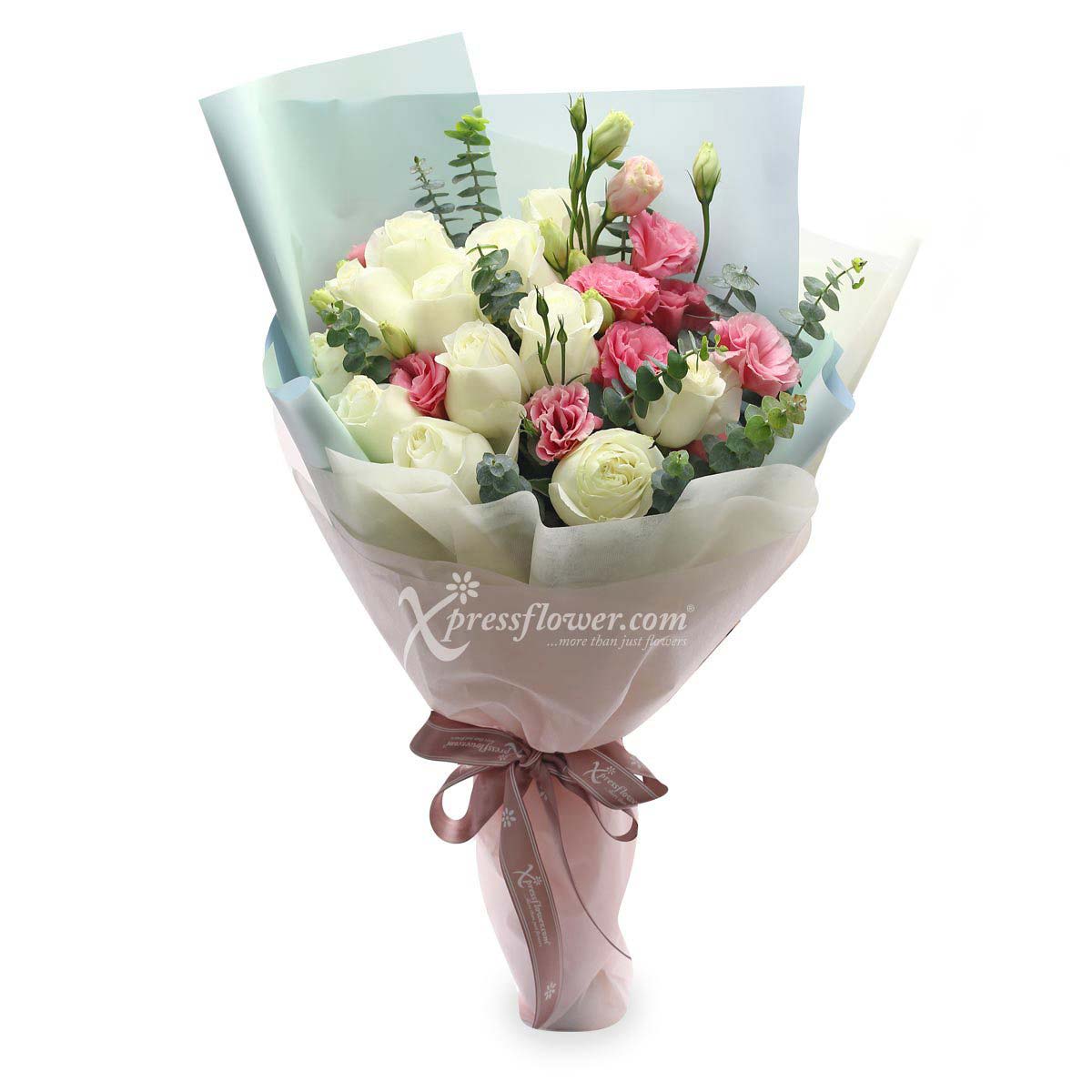 From the Heart (12 White Roses)